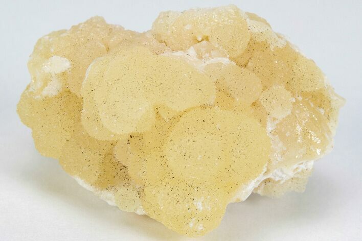 Fluorescent, Yellow-Orange Botryoidal Aragonite Formation - Peru #225417